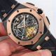 Fake Audemars Piguet Royal Oak offshore Watches Rose Gold Black Bezel (2)_th.jpg